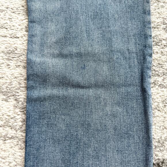 High Rise Wide Leg Jeans with Slash Details Size M - Picture 7 of 8